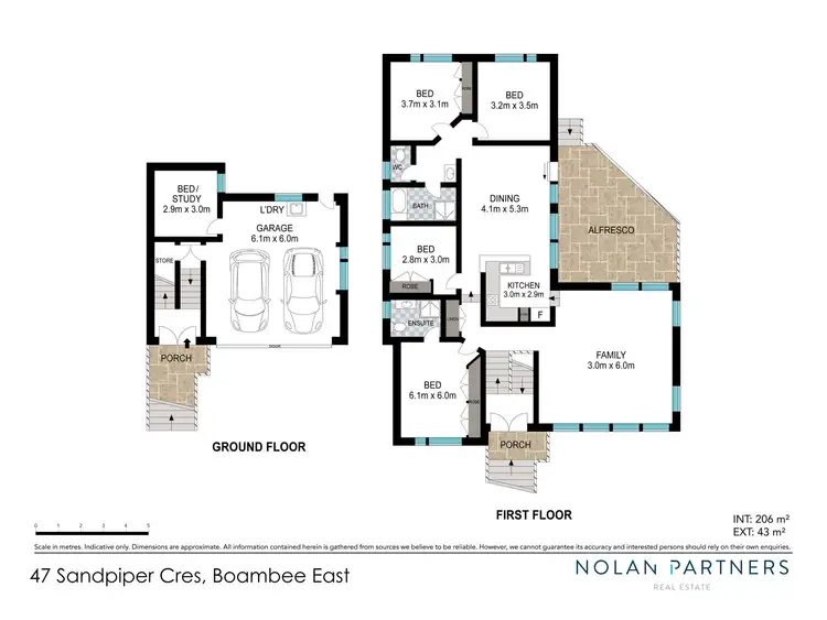 Floorplan of Homely house listing, 47 Sandpiper Crescent, Boambee East NSW 2452