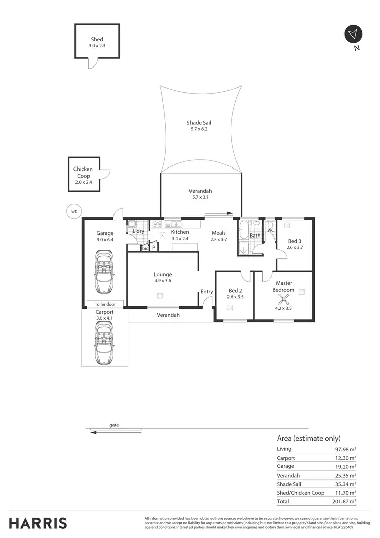 Floorplan of Homely house listing, 19 Bond Avenue, Burton SA 5110