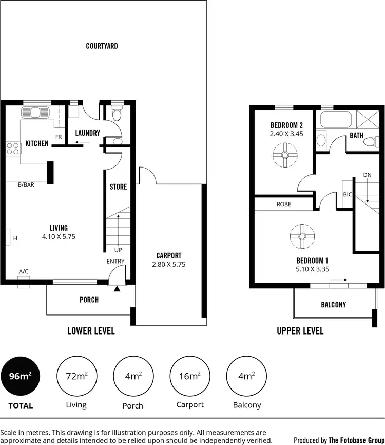 Floorplan of Homely unit listing, 24/2 Rowells Road, Lockleys SA 5032