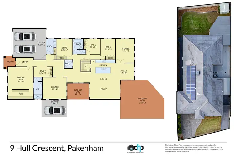 Floorplan of Homely house listing, 9 Hull Crescent, Pakenham VIC 3810