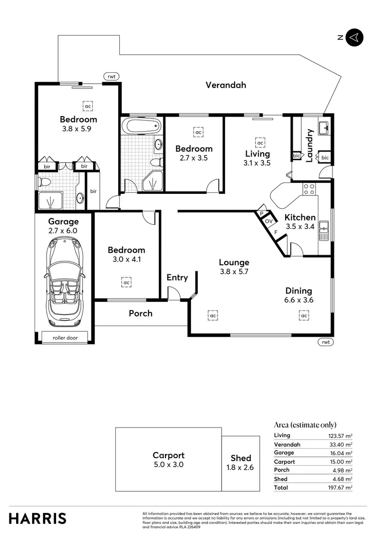 Floorplan of Homely house listing, 1/2 Park Terrace, Gilberton SA 5081