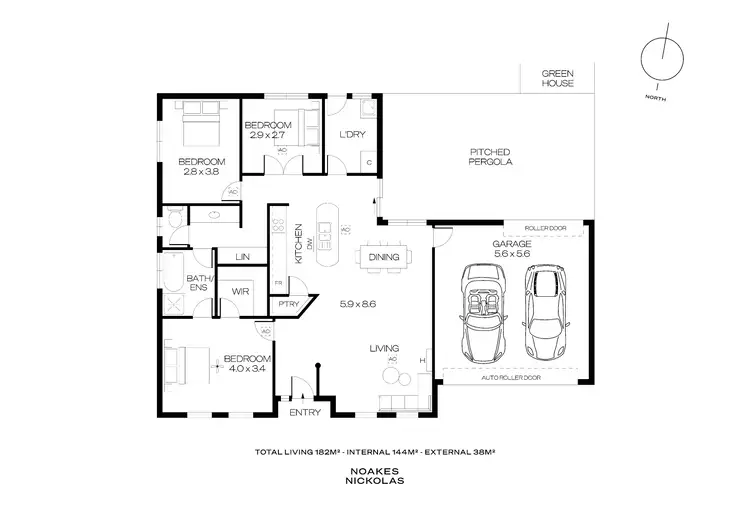 Floorplan of Homely house listing, 23B Dunrobin Road, Hove SA 5048