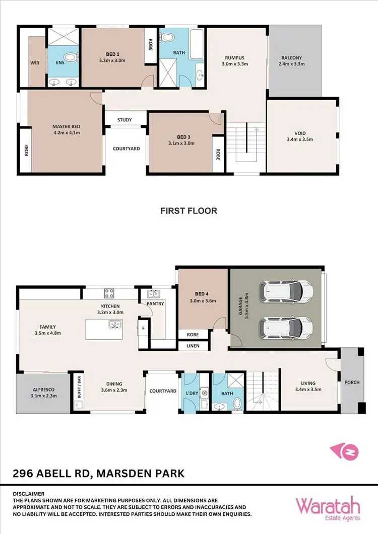 Floorplan of Homely house listing, 296 Abell Road, Marsden Park NSW 2765