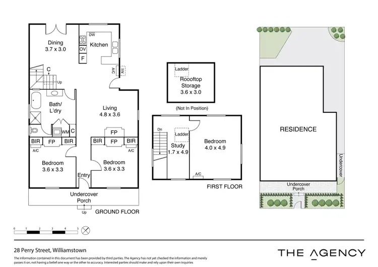 Floorplan of Homely house listing, 28 Perry Street, Williamstown VIC 3016