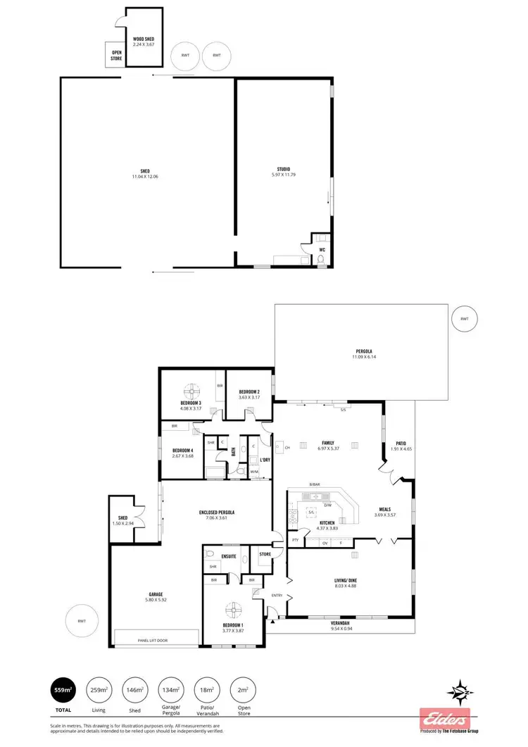 Floorplan of Homely house listing, 13 Penrith Avenue, Gawler West SA 5118