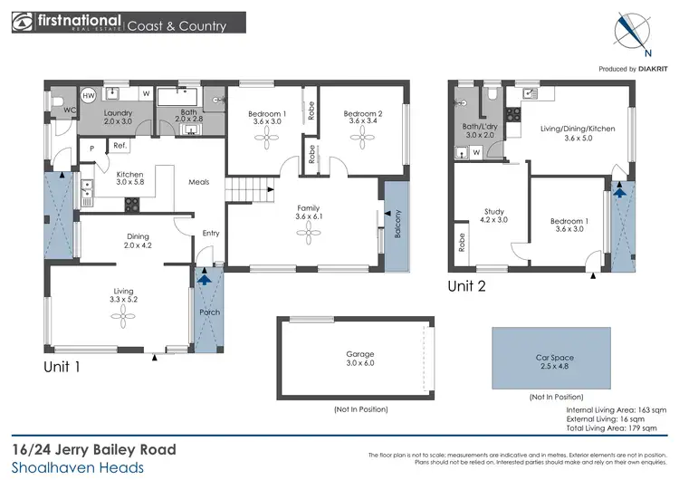 Floorplan of Homely townhouse listing, 16/24 Jerry Bailey Road, Shoalhaven Heads NSW 2535