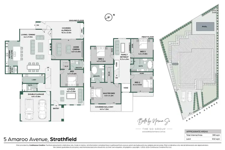 Floorplan of Homely house listing, 5 Amaroo Avenue, Strathfield NSW 2135