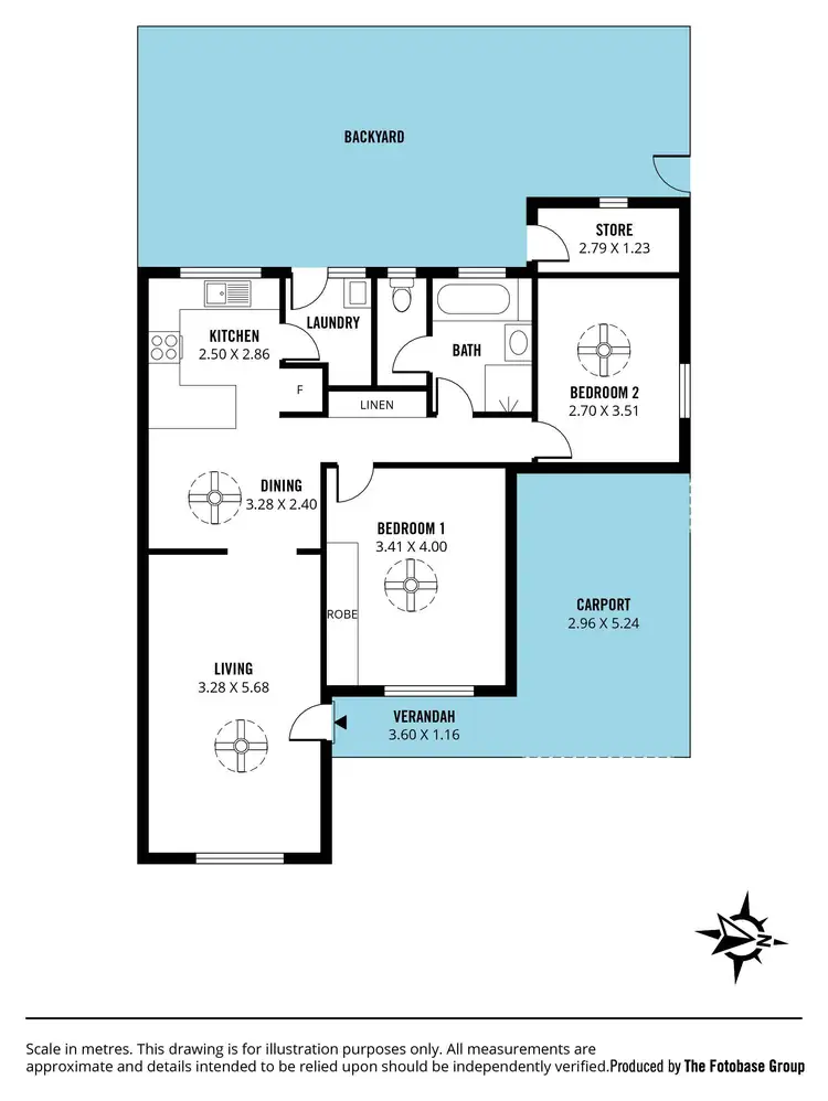 Floorplan of Homely unit listing, 20/25 McMahon Road, Morphett Vale SA 5162