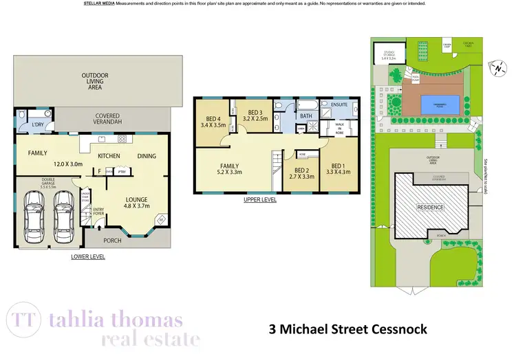 Floorplan of Homely house listing, 3 Michael Street, Cessnock NSW 2325