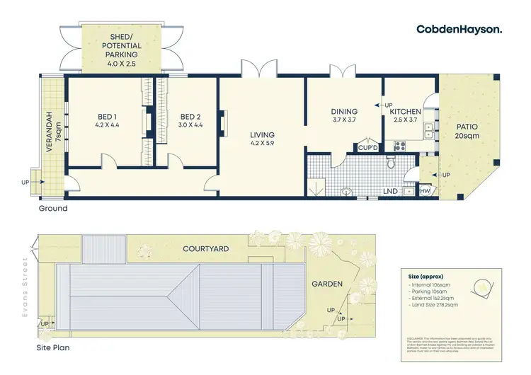 Floorplan of Homely house listing, 171 Evans Street, Rozelle NSW 2039