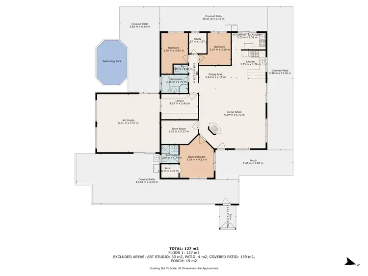 Floorplan of Homely rural property listing, 20 Caladenia Close, Lower Chittering WA 6084