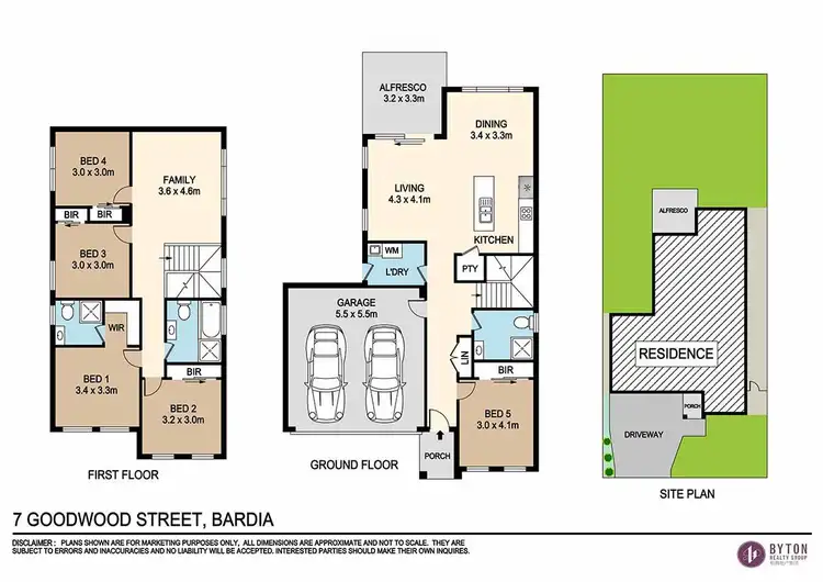 Floorplan of Homely house listing, 7 Goodwood Street, Bardia NSW 2565