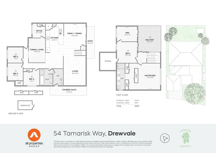 Floorplan of Homely house listing, 54 Tamarisk Way, Drewvale QLD 4116