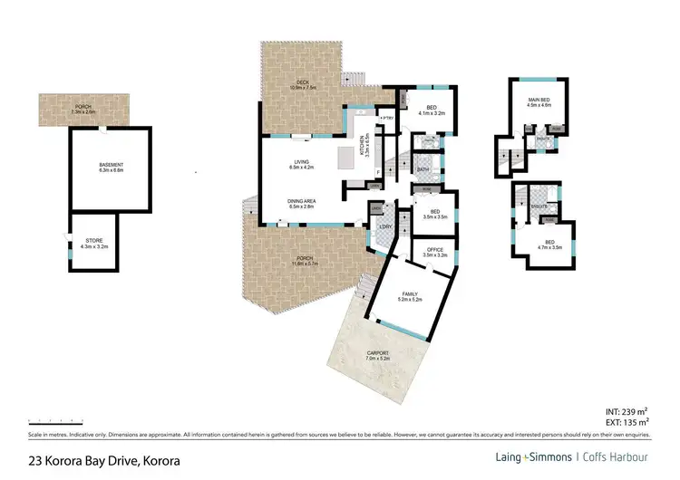 Floorplan of Homely house listing, 23 Korora Bay Drive, Korora NSW 2450