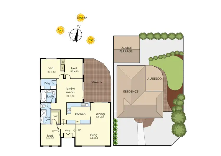 Floorplan of Homely house listing, 36 Lawson Avenue, Frankston South VIC 3199