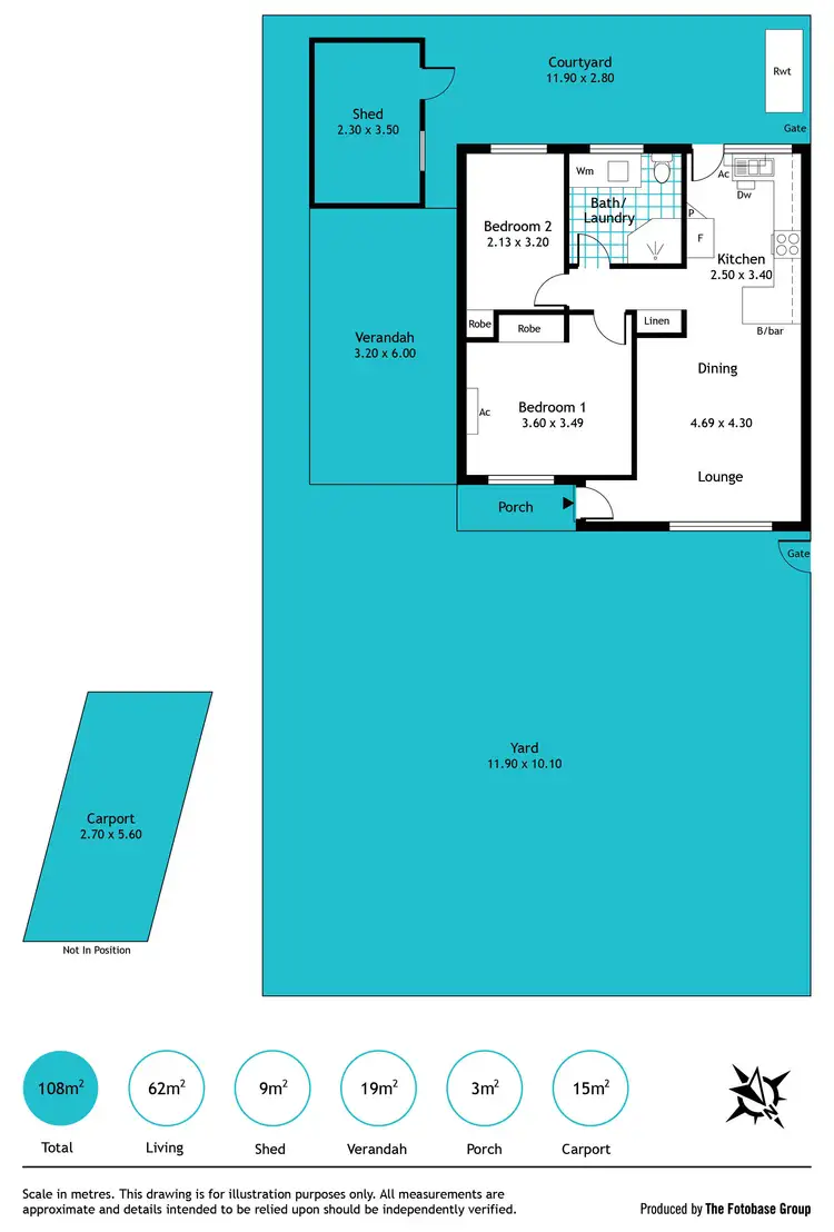 Floorplan of Homely unit listing, 4/35 McArthur Avenue, Plympton SA 5038