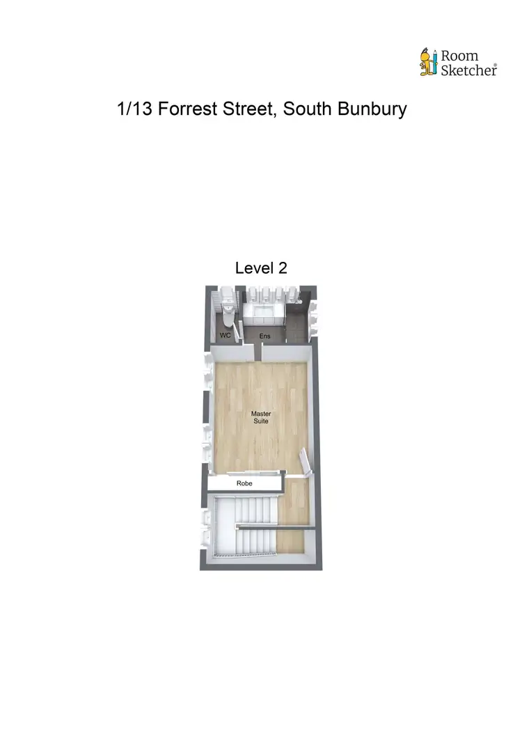 Floorplan of Homely house listing, 1/13 Forrest Avenue, South Bunbury WA 6230