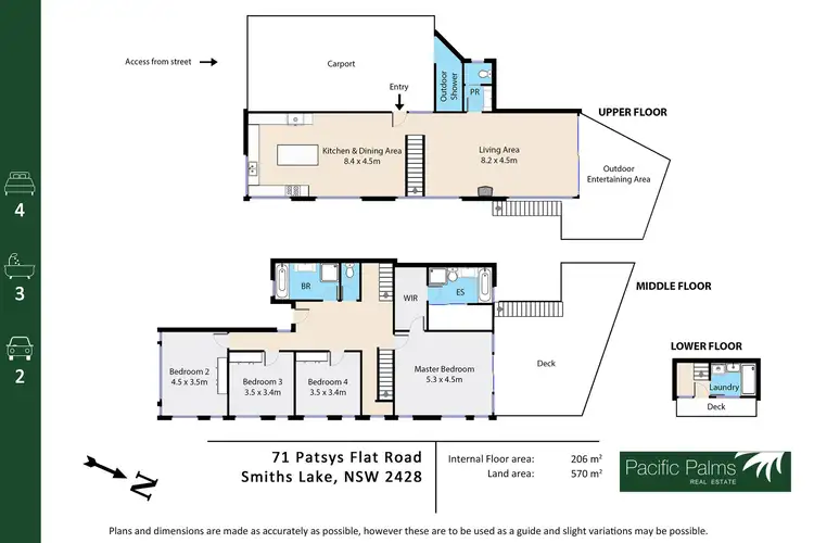 Floorplan of Homely house listing, 71 Patsys Flat Road, Smiths Lake NSW 2428