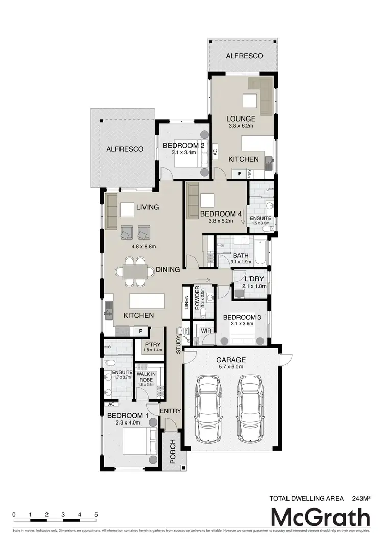 Floorplan of Homely house listing, 4 Pine Edge Drive, Landsborough QLD 4550