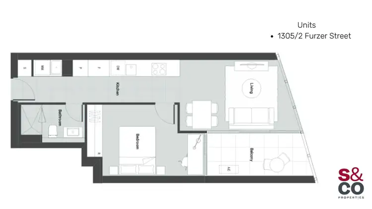 Floorplan of Homely apartment listing, 2 Furzer Street, Phillip ACT 2606