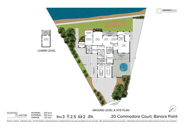 Floorplan of Homely house listing, 20 Commodore Court, Banora Point NSW 2486