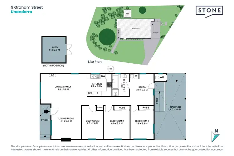 Floorplan of Homely house listing, 9 Graham Street, Unanderra NSW 2526