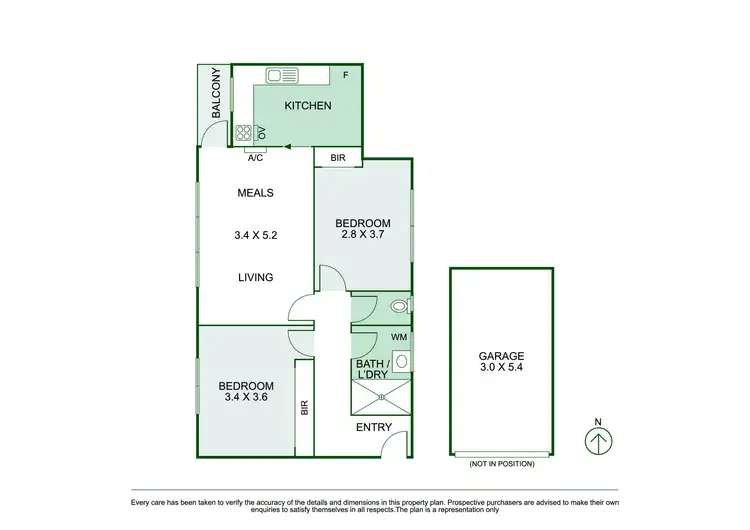 Floorplan of Homely apartment listing, 11/14 Wrexham Road, Prahran VIC 3181