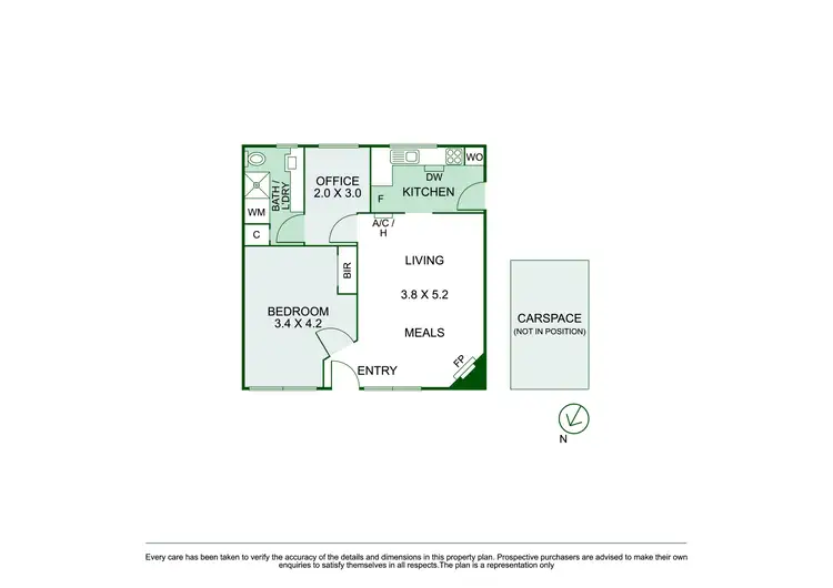 Floorplan of Homely apartment listing, 5/1 Coleridge Street, Elwood VIC 3184