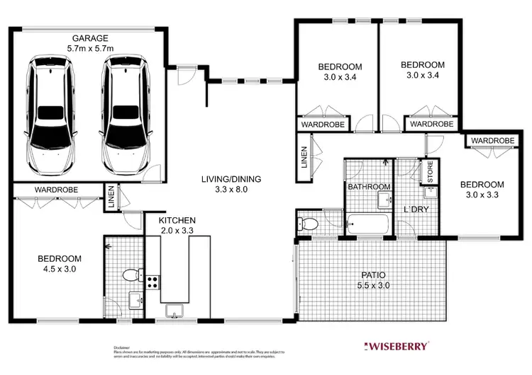 Floorplan of Homely house listing, 98 Alkira Avenue, Cessnock NSW 2325