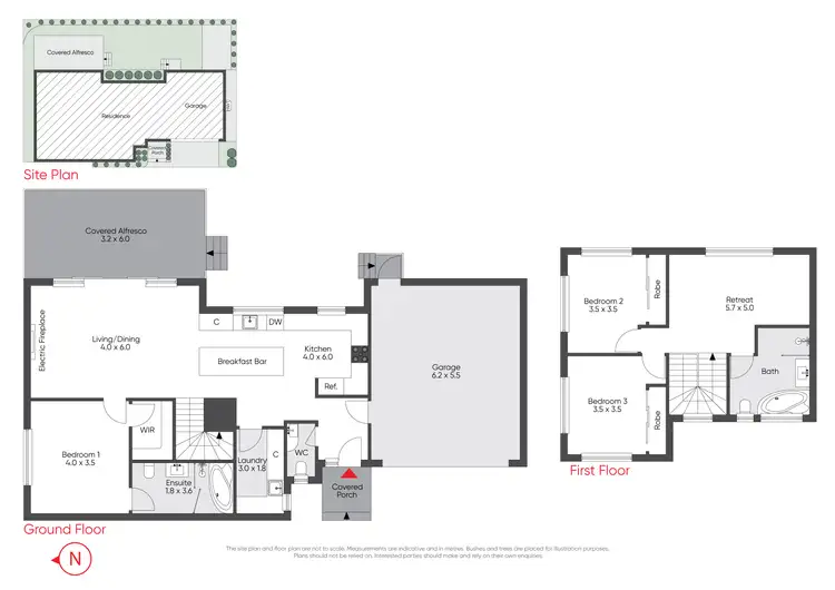 Floorplan of Homely townhouse listing, 4a Wicklow Avenue, Croydon VIC 3136