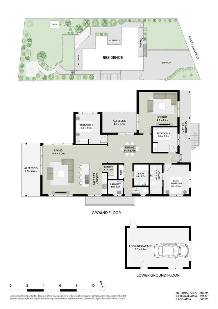 Floorplan of Homely house listing, 17 Talofa Crescent, Port Macquarie NSW 2444