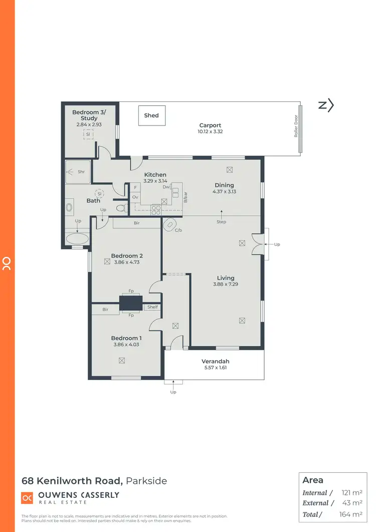 Floorplan of Homely house listing, 68 Kenilworth Road, Parkside SA 5063