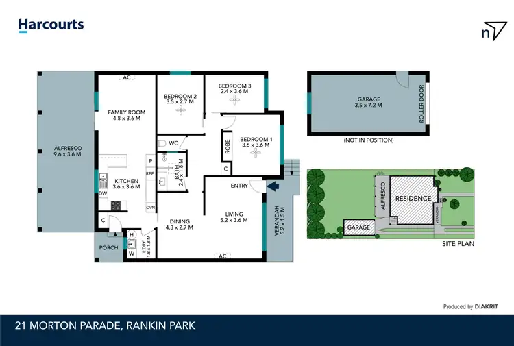 Floorplan of Homely house listing, 21 Morton Parade, Rankin Park NSW 2287