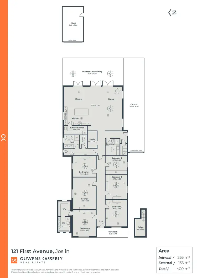 Floorplan of Homely house listing, 121 First Avenue, Joslin SA 5070