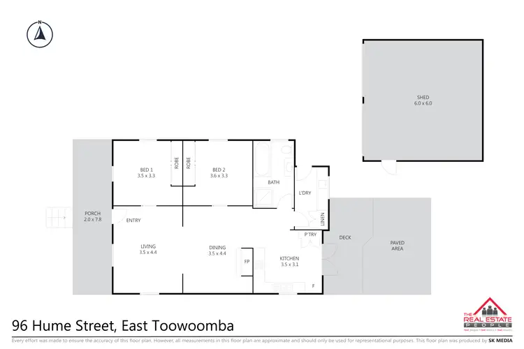 Floorplan of Homely house listing, 96 Hume Street, East Toowoomba QLD 4350