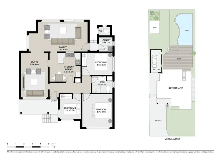Floorplan of Homely house listing, 40 Merryl Avenue, Old Toongabbie NSW 2146