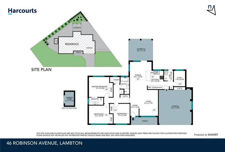 Floorplan of Homely house listing, 46 Robinson Avenue, Lambton NSW 2299