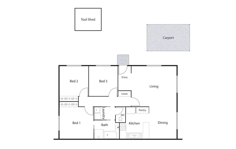 Floorplan of Homely house listing, 27 Marengo Place, Isabella Plains ACT 2905