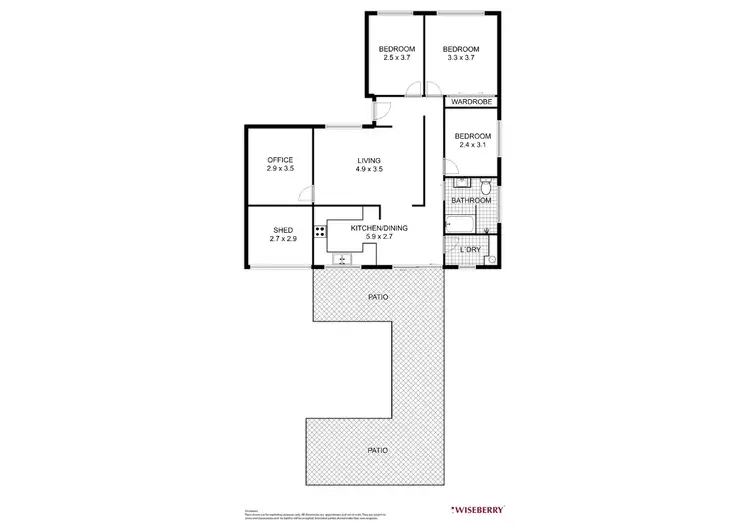 Floorplan of Homely house listing, 3 Cassia Close, Watanobbi NSW 2259