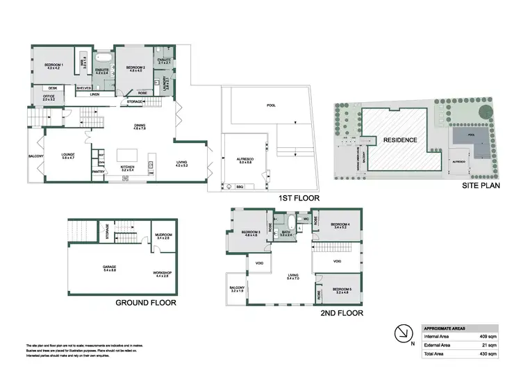 Floorplan of Homely house listing, 32 Elsworth Parade, Merewether Heights NSW 2291