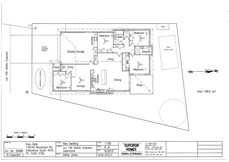 Floorplan of Homely house listing, 25 Dahlia Crescent, Caboolture QLD 4510