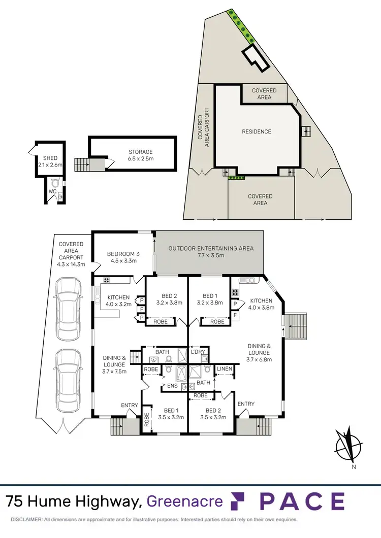 Floorplan of Homely house listing, 75 Hume Highway, Greenacre NSW 2190