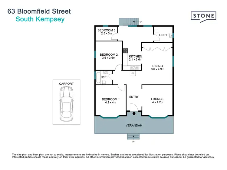 Floorplan of Homely house listing, 63 Bloomfield Street, South Kempsey NSW 2440