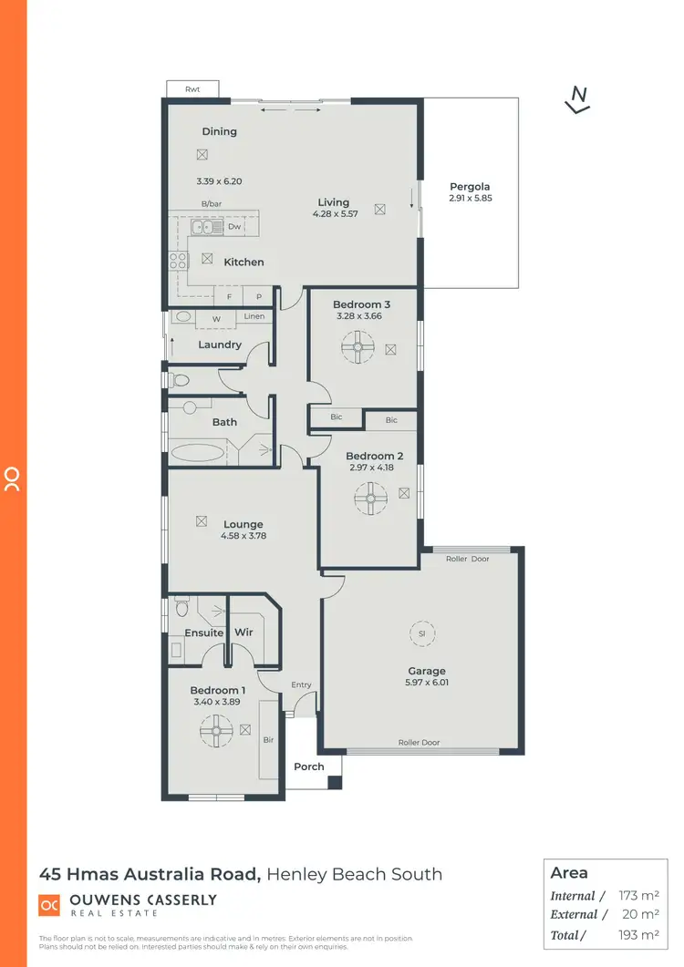 Floorplan of Homely house listing, 45 Hmas Australia Road, Henley Beach South SA 5022