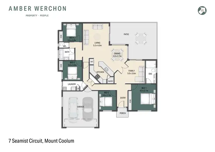 Floorplan of Homely house listing, 7 Seamist Circuit, Coolum Beach QLD 4573