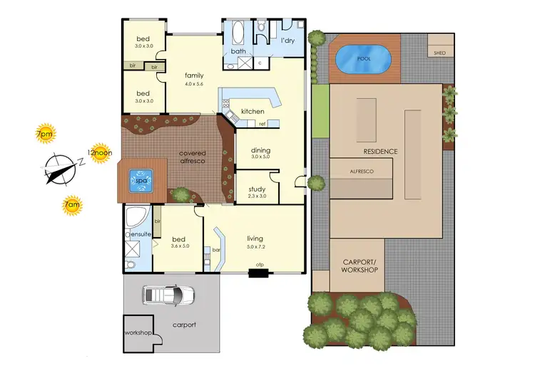 Floorplan of Homely house listing, 47 Settlers Way, Frankston South VIC 3199
