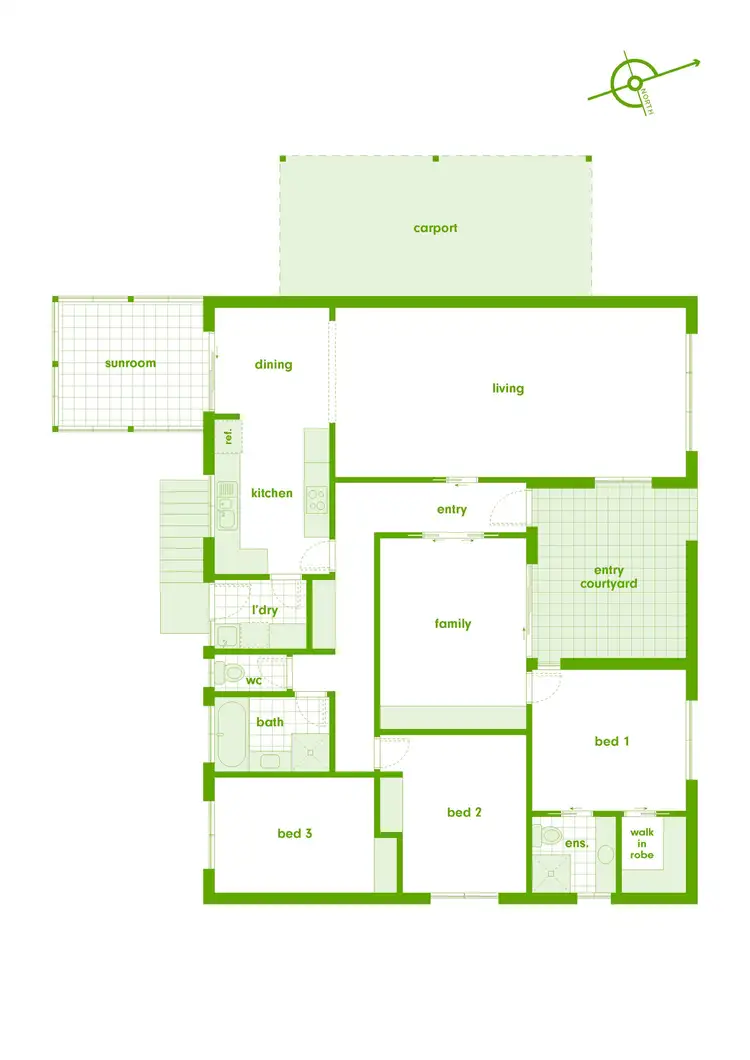 Floorplan of Homely house listing, 44 Summerland Circuit, Kambah ACT 2902