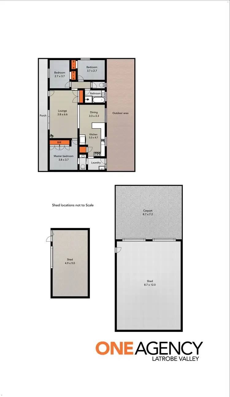 Floorplan of Homely house listing, 80 Considine Drive, Yinnar South VIC 3869