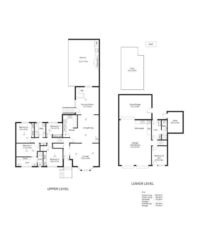 Floorplan of Homely house listing, 19 Packer Crescent, Paradise SA 5075