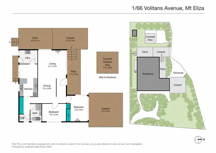 Floorplan of Homely house listing, 1/66 Volitans Avenue, Mount Eliza VIC 3930